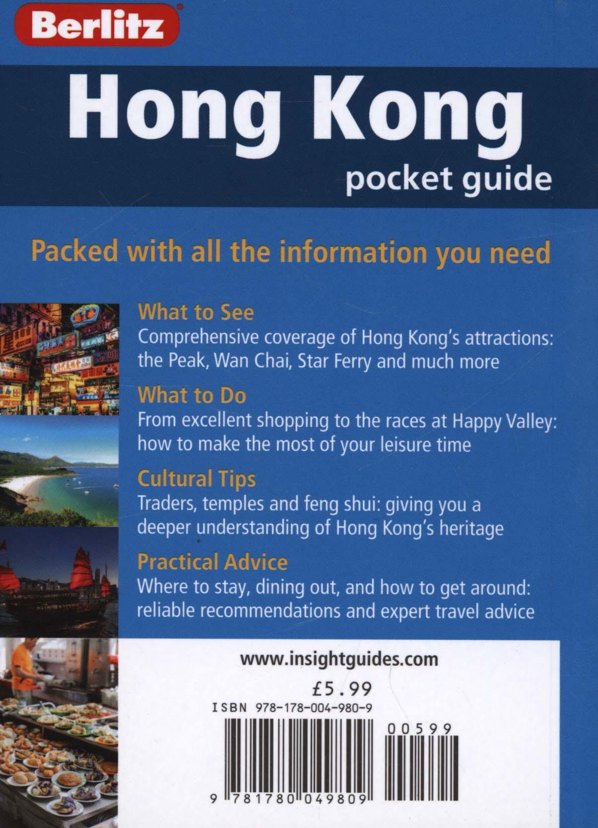 Berlitz Pocket Guide Hong Kong