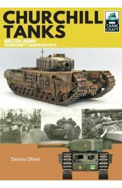Coperta cărții 'Churchill Tanks'