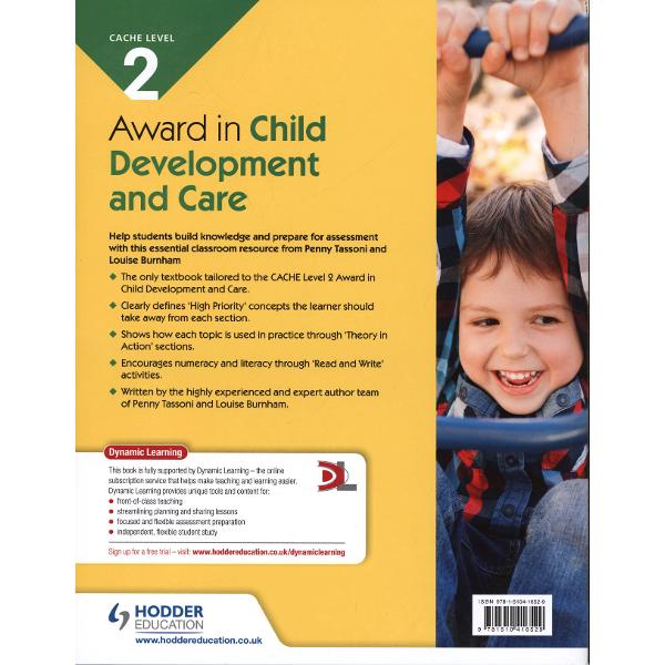 CACHE Level 2 Award in Child Development and Care
