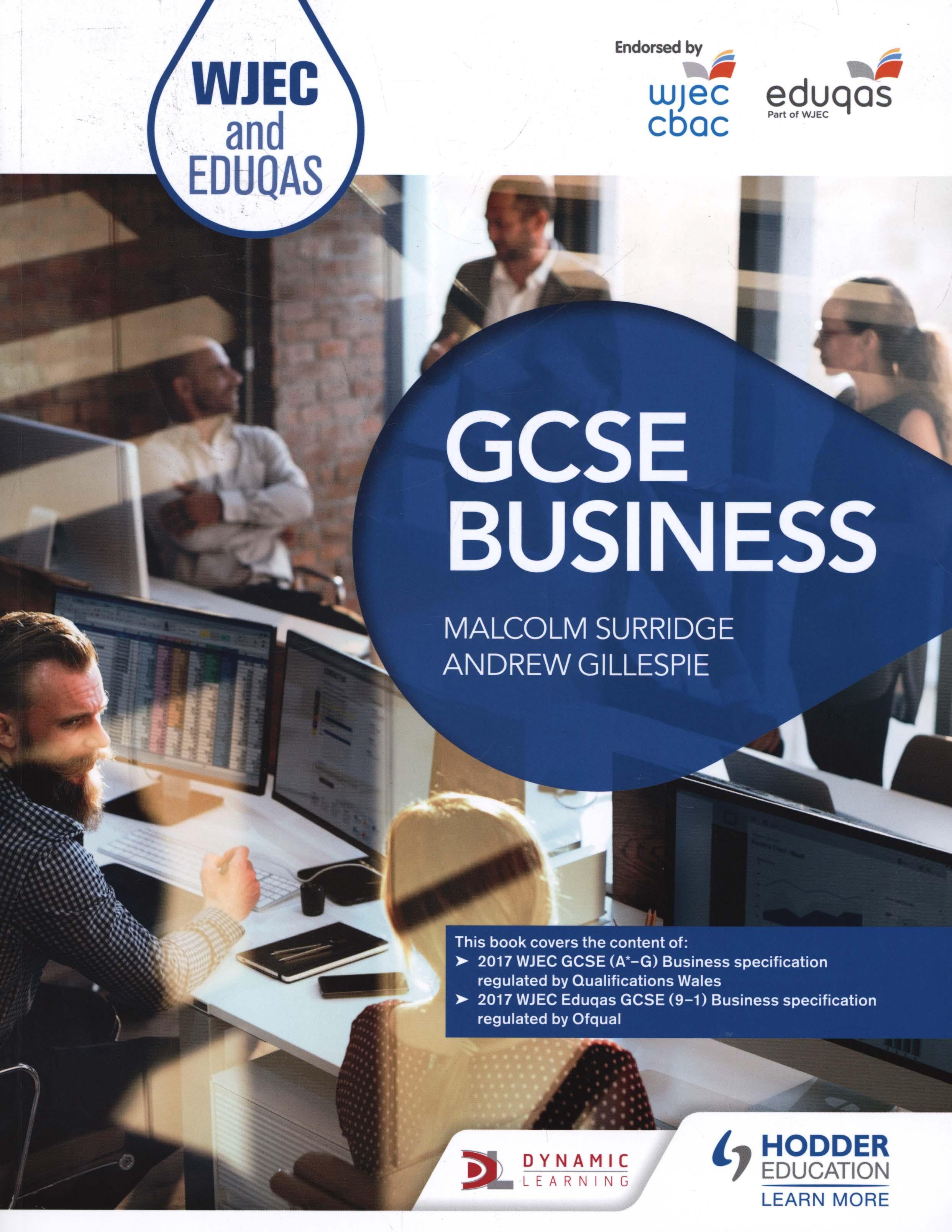 WJEC and Eduqas GCSE Business
