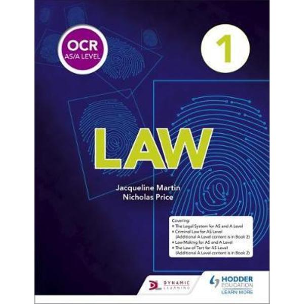 OCR AS/A Level Law Book 1
