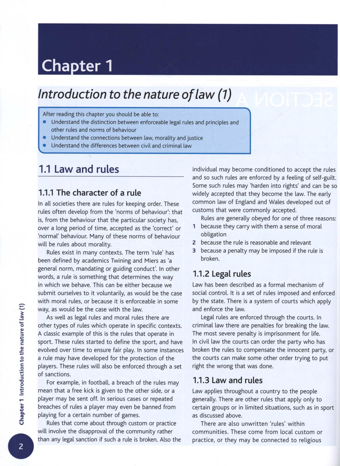 OCR AS/A Level Law Book 1