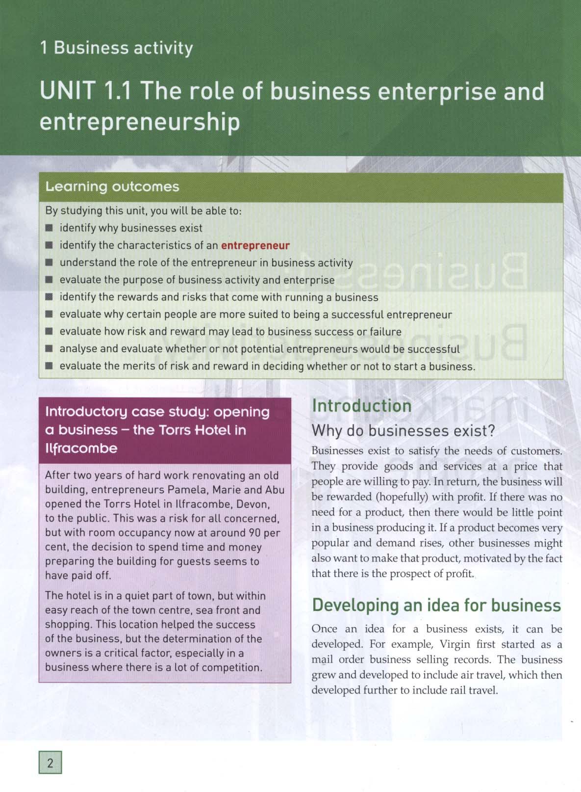 OCR GCSE (9-1) Business, Third Edition