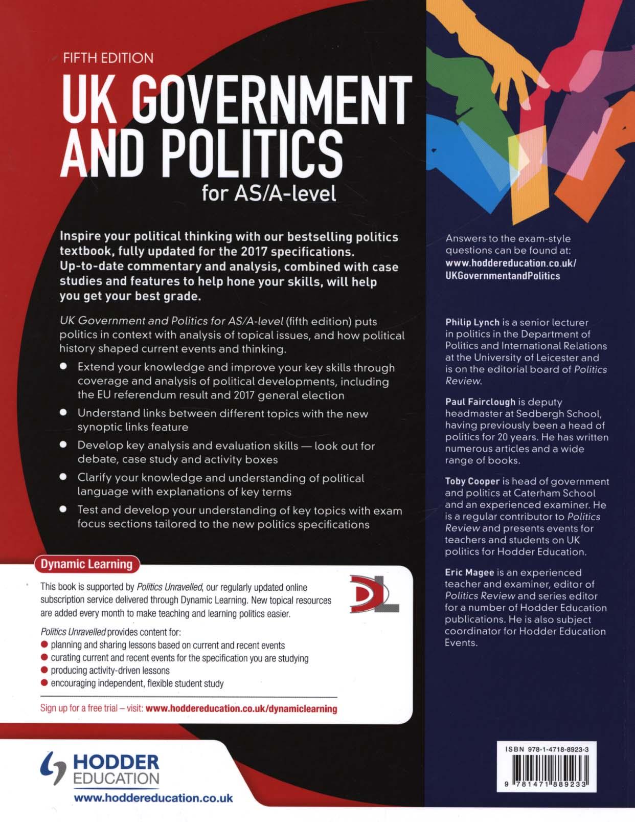 UK Government and Political Participation for AS/A Level