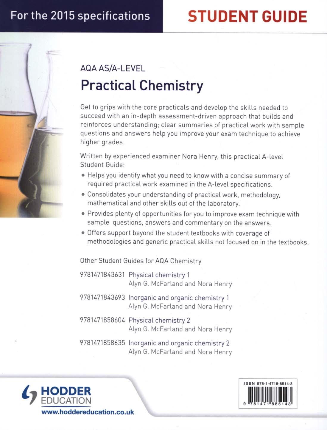 AQA A-level Chemistry Student Guide: Practical Chemistry