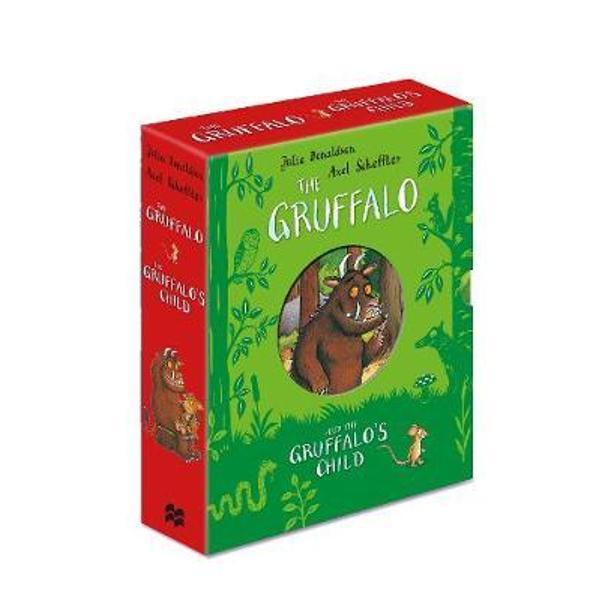 Gruffalo and The Gruffalo's Child board book gift slipcase
