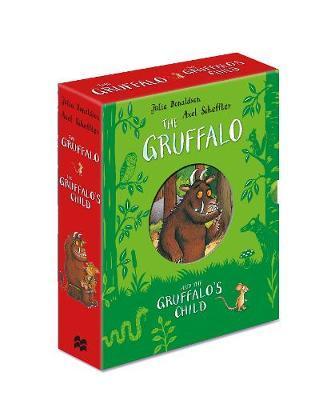 Gruffalo and The Gruffalo's Child board book gift slipcase