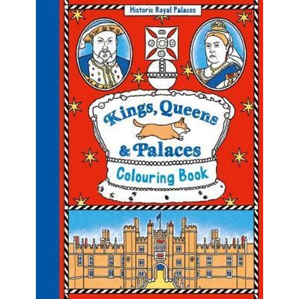 Kings, Queens and Palaces Colouring Book