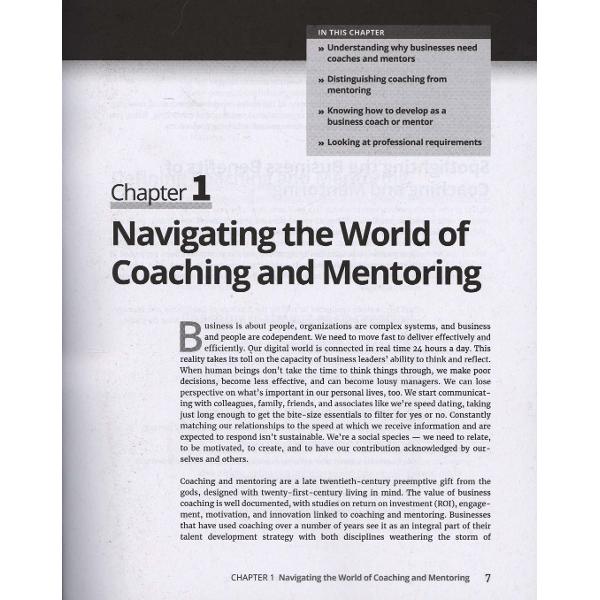 Business Coaching & Mentoring For Dummies