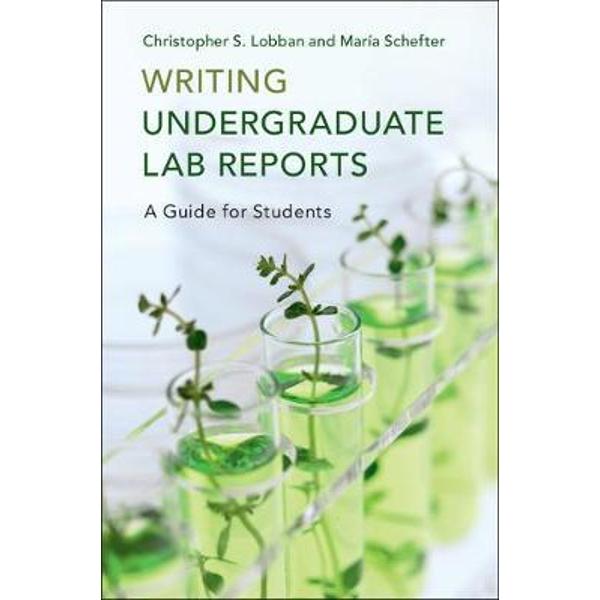 Writing Undergraduate Lab Reports