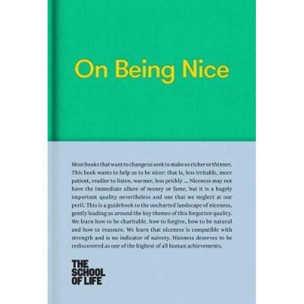 On Being Nice