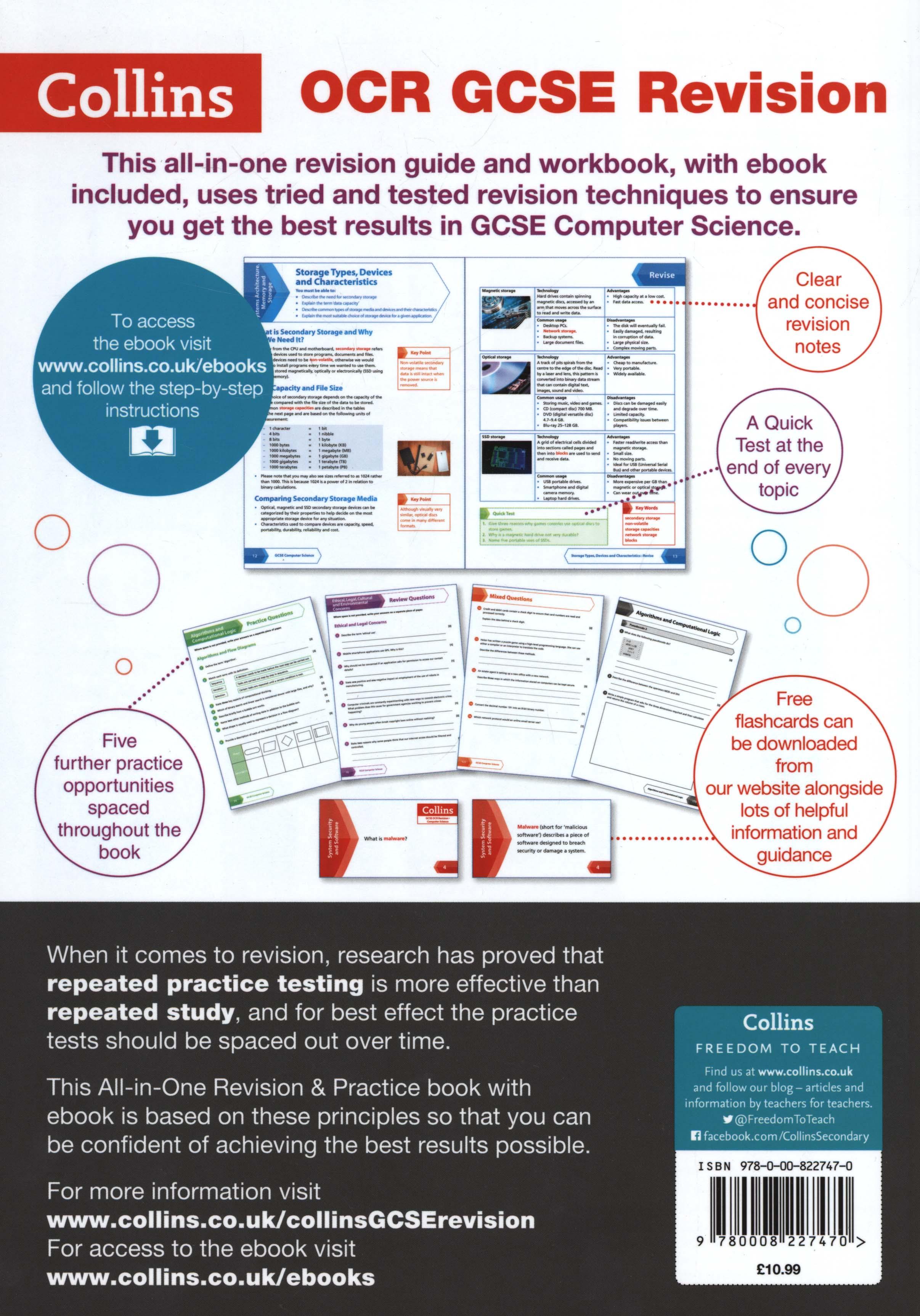 OCR GCSE Computer Science All-in-One Revision and Practice