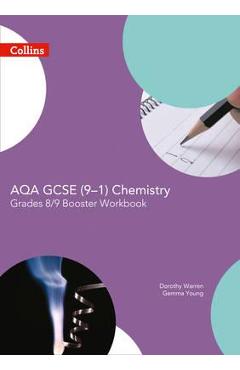 Coperta cărții 'AQA GCSE Chemistry 9-1 Grade 8/9 Booster Workbook'