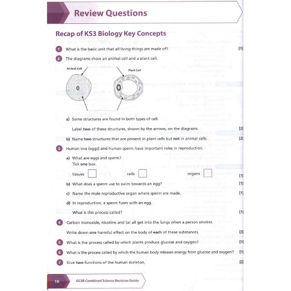 AQA GCSE Combined Science Trilogy Revision Guide