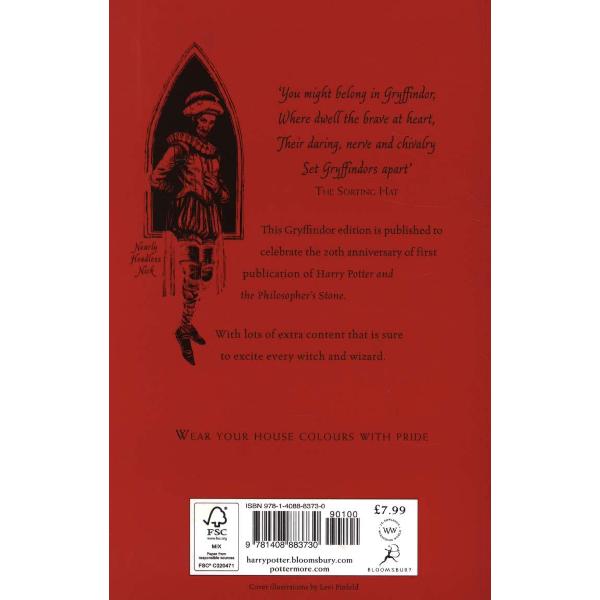 Harry Potter and the Philosopher's Stone - Gryffindor Editio