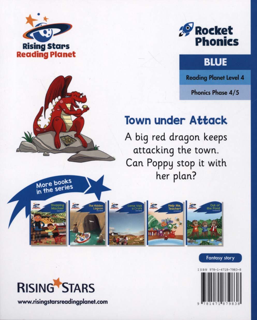 Reading Planet - Town Under Attack - Blue: Rocket Phonics