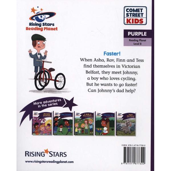 Reading Planet - Faster! - Purple: Comet Street Kids