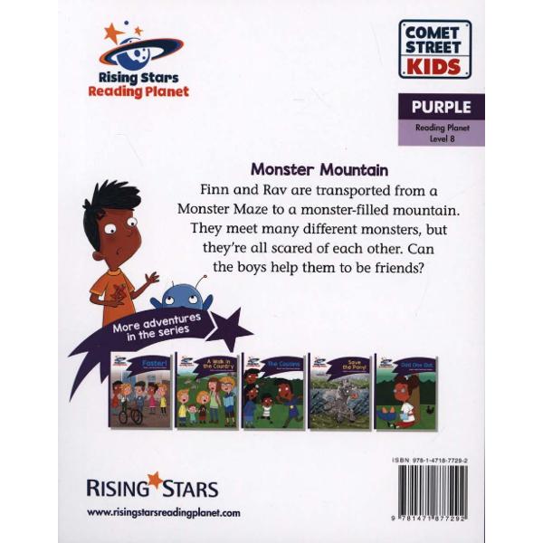 Reading Planet - Monster Mountain - Purple: Comet Street Kid