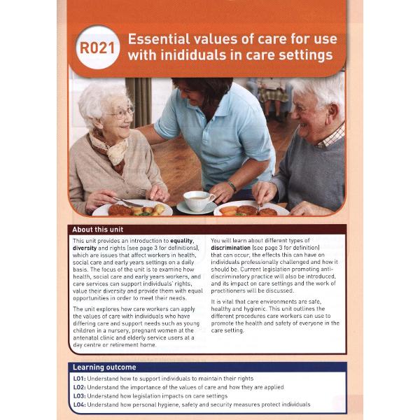 Cambridge National Level 1/2 Health and Social Care