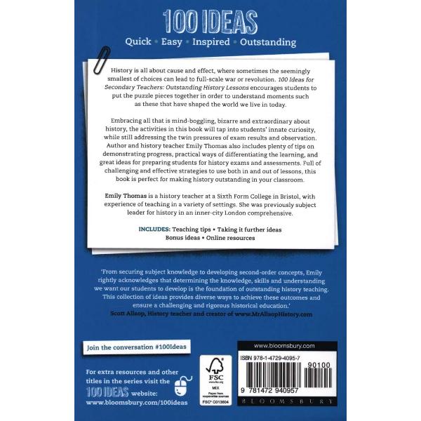 100 Ideas for Secondary Teachers: Outstanding History Lesson