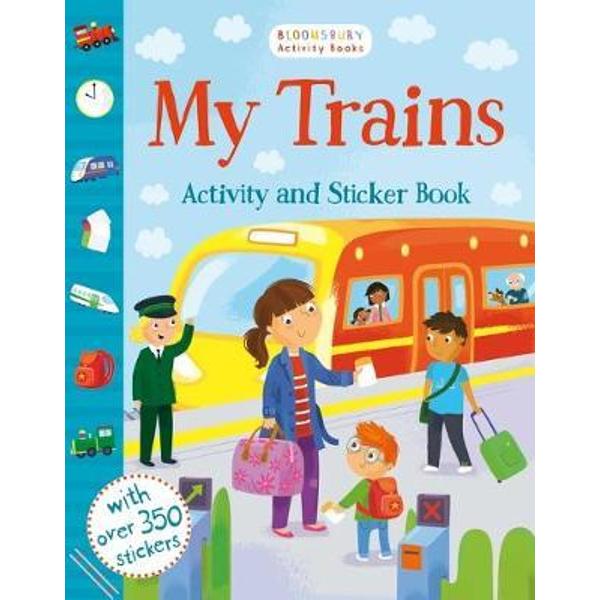 My Trains Activity and Sticker Book