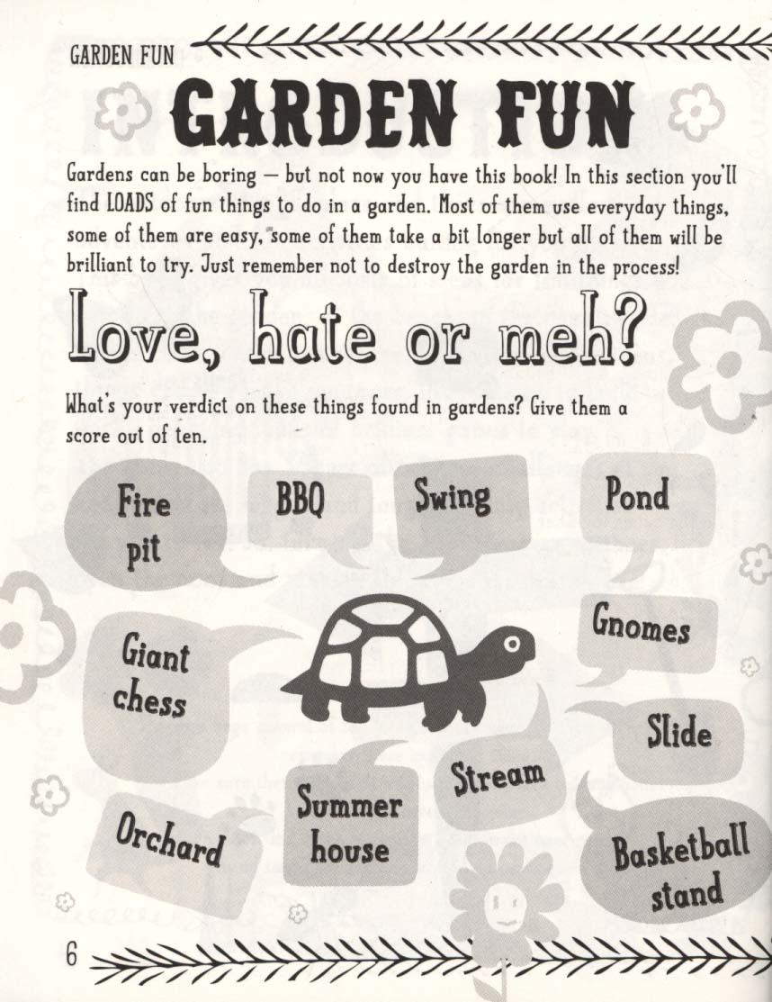 Anti-Boredom Book of Brilliant Outdoor Things to Do
