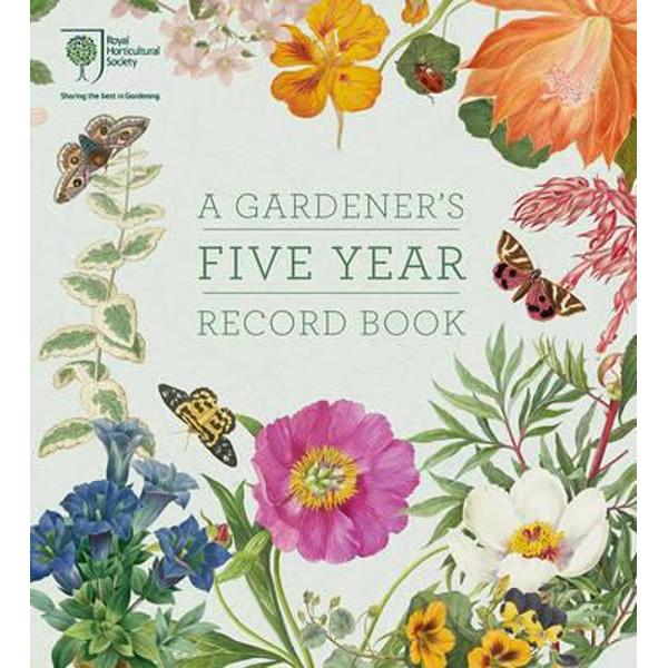 RHS a Gardener's Five Year Record Book