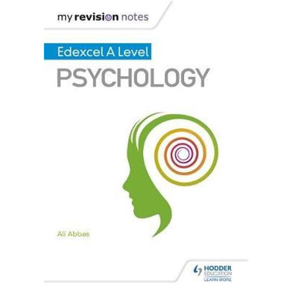 My Revision Notes: Edexcel A Level Psychology