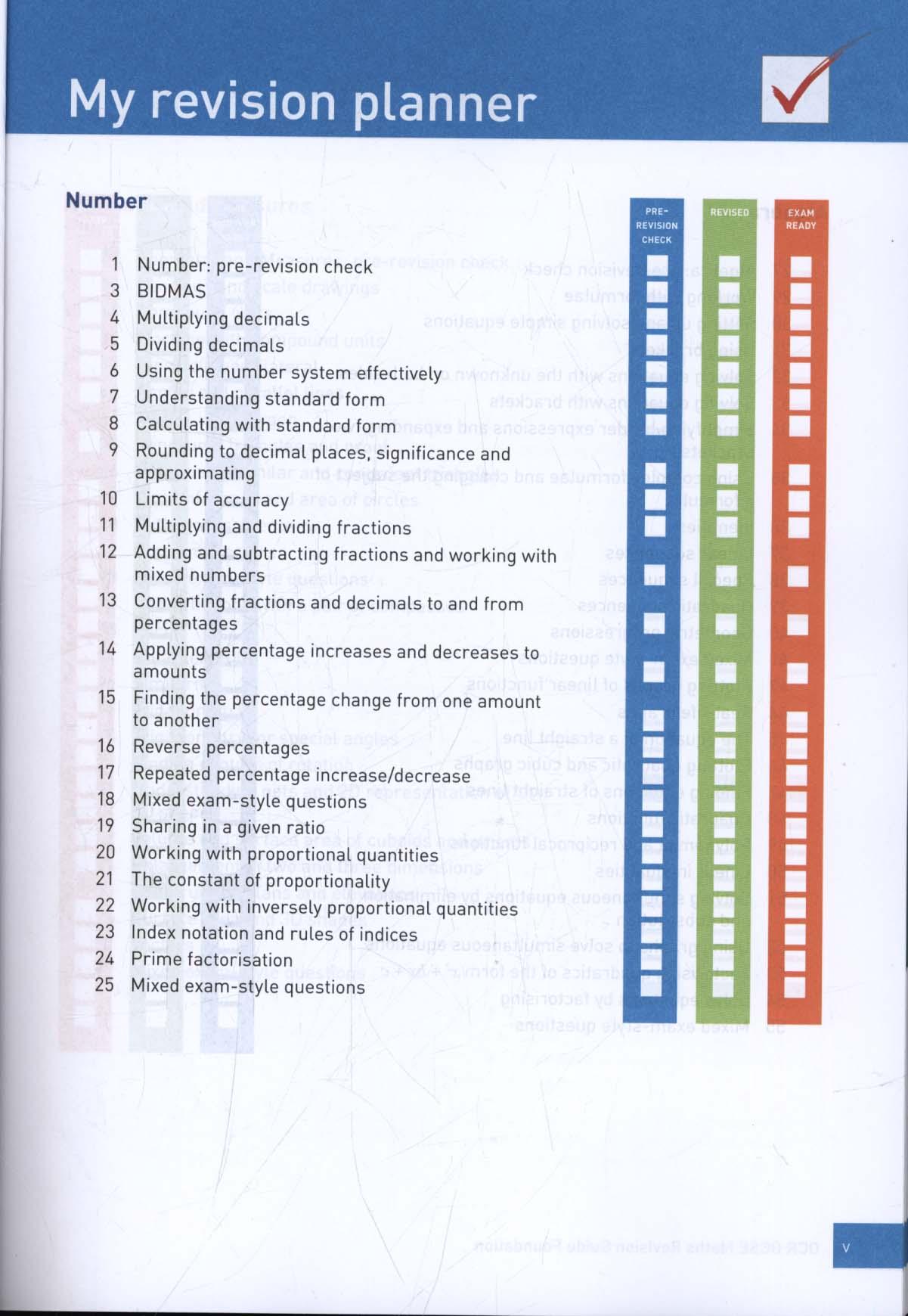 OCR GCSE Maths Foundation: Mastering Mathematics Revision Gu