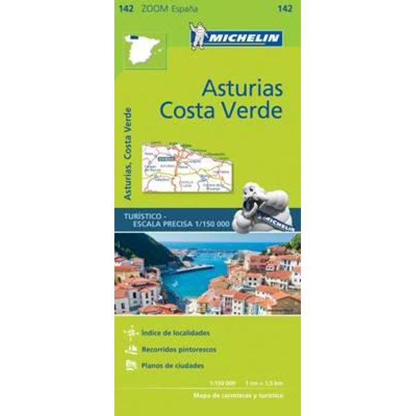 Asturias, Costa Verde Zoom Map 142