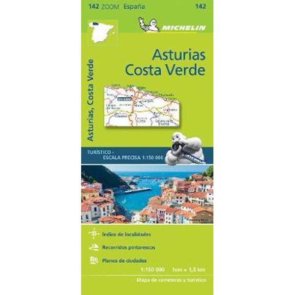 Asturias, Costa Verde Zoom Map 142