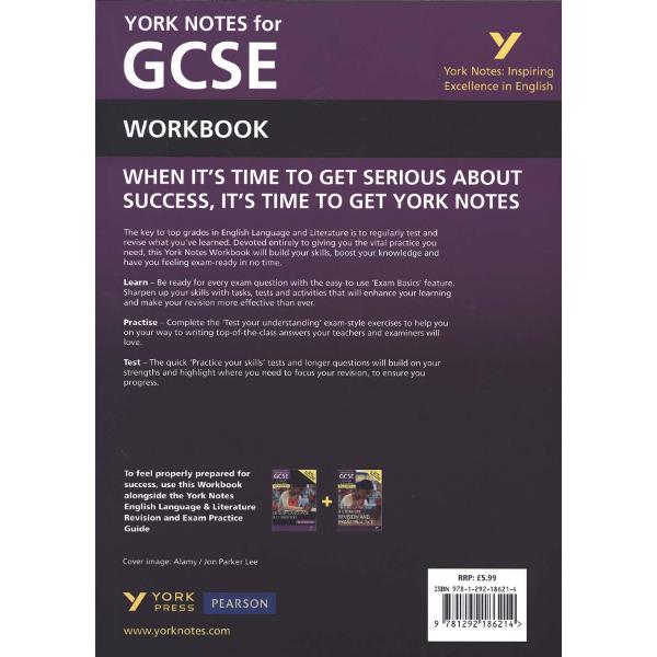 English Language and Literature Workbook: York Notes for GCS