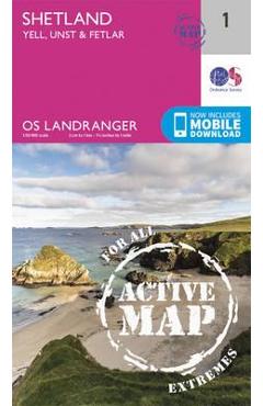 Coperta cărții 'Shetland - Yell, Unst and Fetlar'
