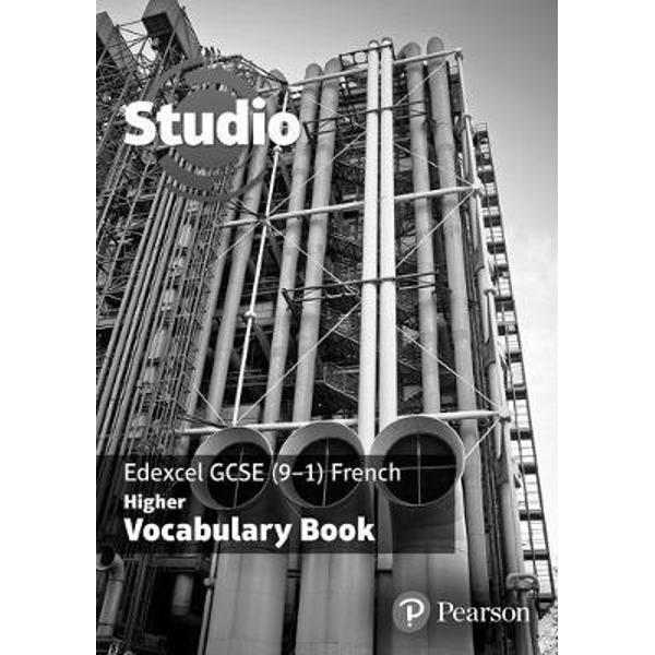Studio Edexcel GCSE French Higher Vocab Book Pack