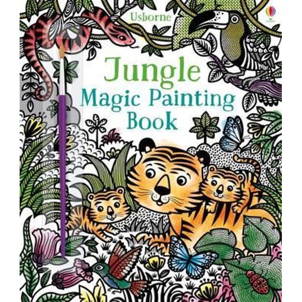 Jungle Magic Painting Book