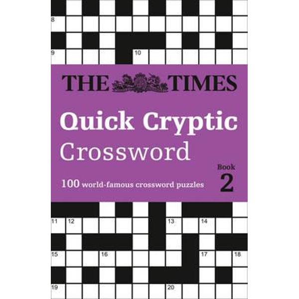 Times Quick Cryptic Crossword Book 2