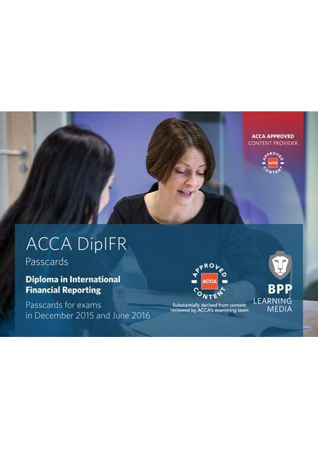 DipIFR Diploma in International Financial Reporting: Passcards