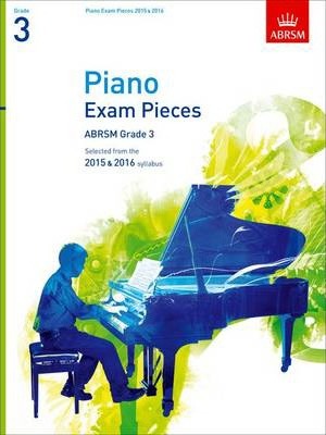 Piano Exam Pieces 2015 & 2016, Grade 3 - Richard Jones