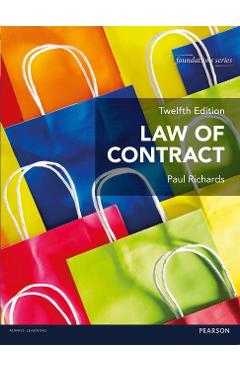 Poza produsului Law of Contract 12th edition MyLawChamber pack - Paul Richards