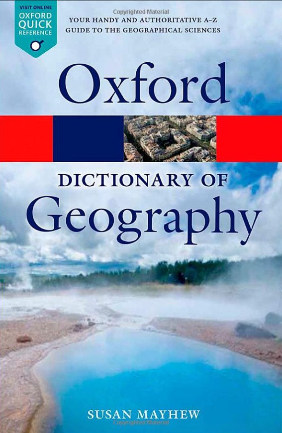 A Dictionary of Geography - Susan Mayhew