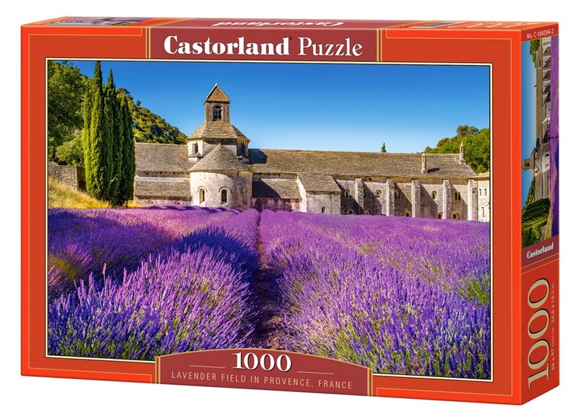 Puzzle 1000. Lavender Field in Provence, France