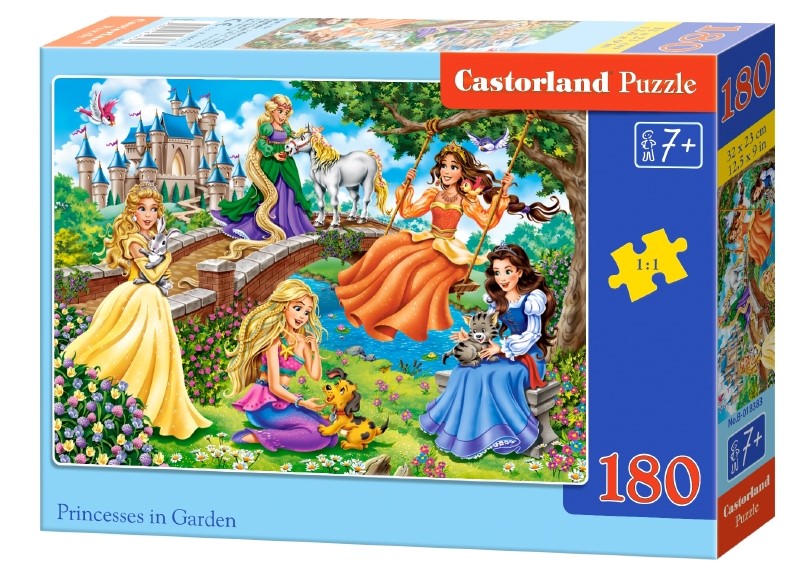 Puzzle 180. Princesses in Garden