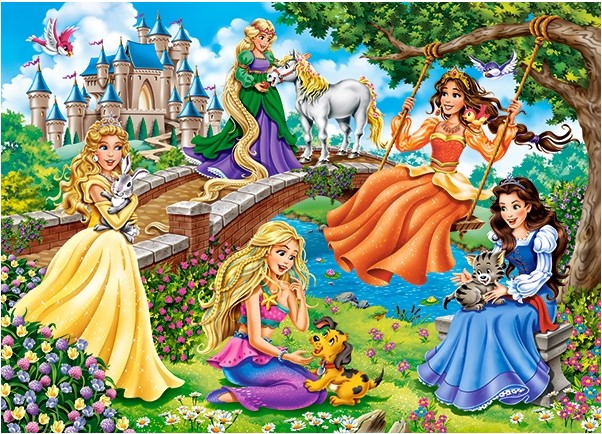 Puzzle 180. Princesses in Garden