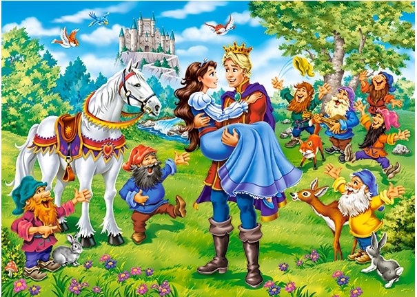Puzzle 120. Snow White - Happy Ending