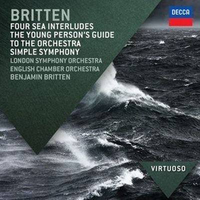 CD Britten - Four sea interludes, The young persons guide to the orchestra, Simple symphony