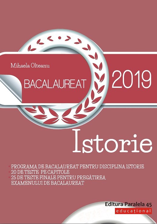 Bacalaureat 2019 - Istorie - Mihaela Olteanu