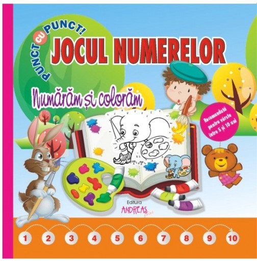 Jocul numerelor - Numaram si coloram