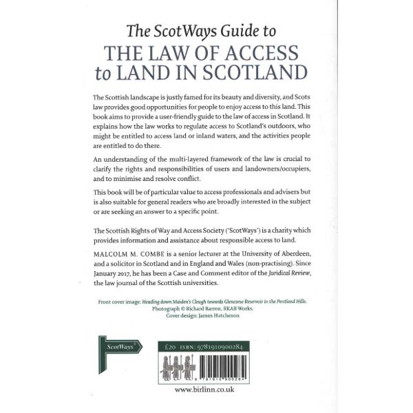 Scotways Guide to the Law of Access to Land in Scotland