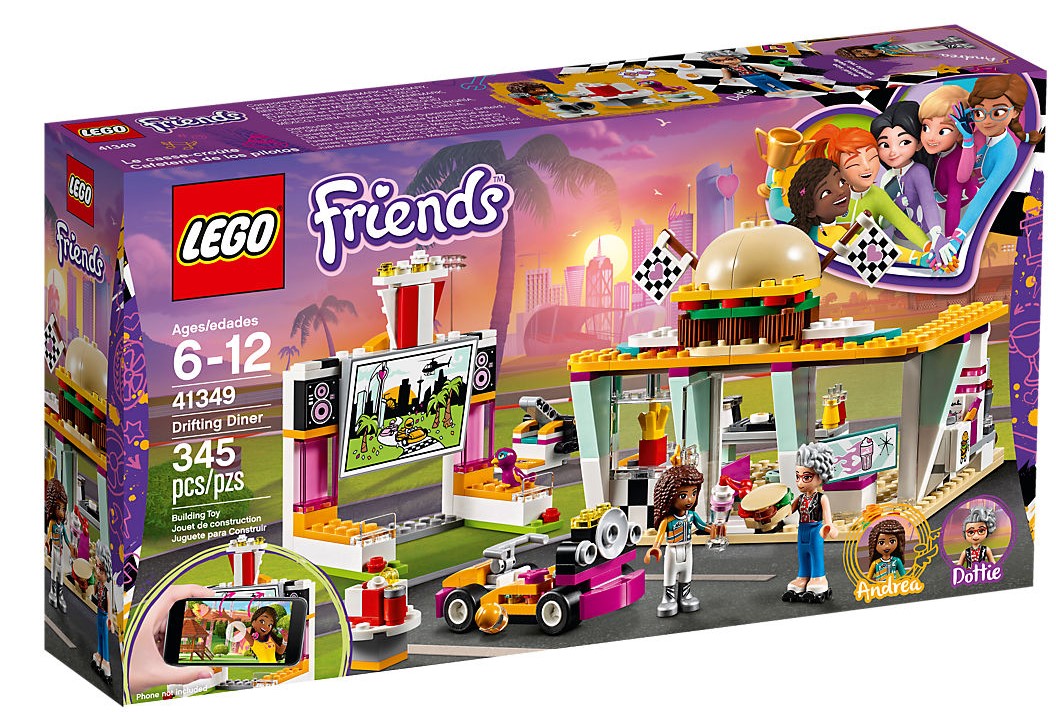 Lego Friends. Restaurantul circuitului