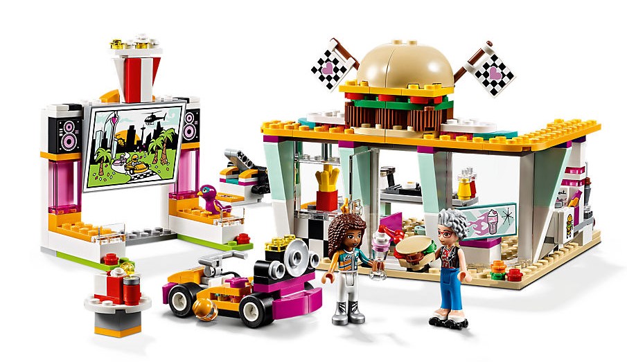 Lego Friends. Restaurantul circuitului